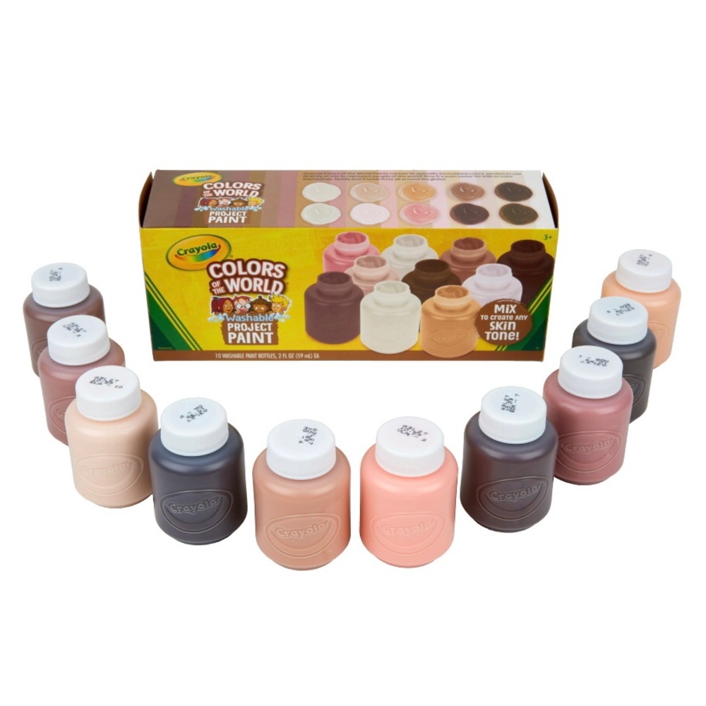 Crayola Colors of the World Washable Project Paint 10 count (NWT) - Picture 5 of 15